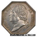  アンティークコイン コイン 金貨 銀貨   France, Insurance, Token, 1818, AU(55-58), Silver, Gailhouste #114