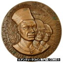 【極美品/品質保証書付】 アンティークコイン コイン 金貨 銀貨 送料無料 557173 France, Medal, Centenaire des troupes africaines, Tschudin, MS(60-62)