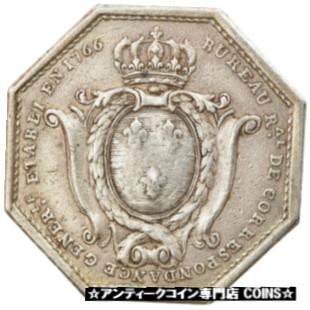  アンティークコイン コイン 金貨 銀貨   France, Token, Louis XV, Maison du Roi, Bureau de Correspondance