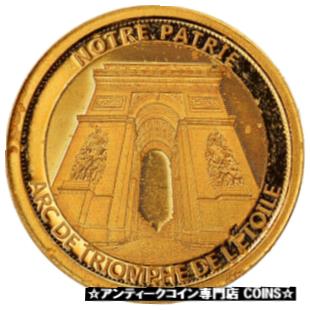  アンティークコイン コイン 金貨 銀貨   France, L'Arc de Triomphe, 2017, MS(65-70), Gold