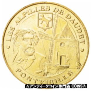  アンティークコイン コイン 金貨 銀貨   France, Tourist Token, 13/ Alpilles de Daudet - Fontvieille, 2006, MDP