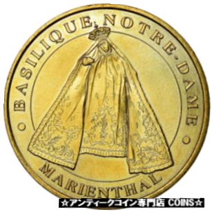 【極美品/品質保証書付】 アンティークコイン コイン 金貨 銀貨 送料無料 783428 France, Token, Touristic token, 67/ Basilique Notre-Dame - Marienthal