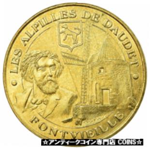  アンティークコイン コイン 金貨 銀貨   France, Token, Touristic token, 13/ Alpilles de Daudet - Fontvieille