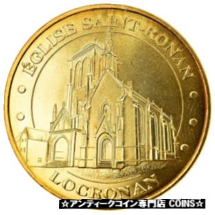  アンティークコイン コイン 金貨 銀貨   France, Token, Touristic token, Locronan - Eglise Saint Ronan n°2 -