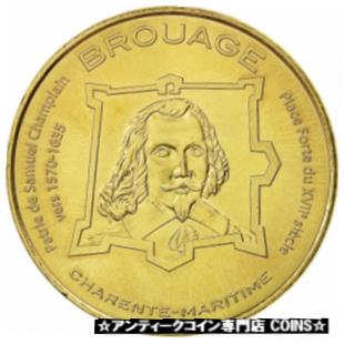  アンティークコイン コイン 金貨 銀貨   France, Token, Touristic token, Hiers-Brouage - Citadelle de Brouages