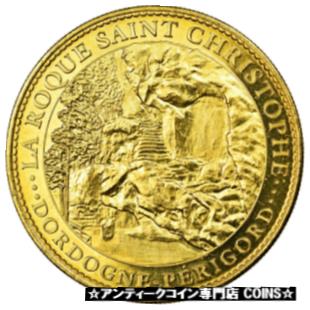 アンティークコイン コイン 金貨 銀貨   France, Token, Touristic token, Peyzac-le- Moustier - La Roque St