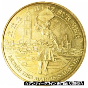 【極美品/品質保証書付】 アンティークコイン コイン 金貨 銀貨 [送料無料] [#537309] France, Token, Touristic token, Batz-sur-Mer - Marais salants n°1