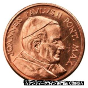 【極美品/品質保証書付】 アンティークコイン コイン 金貨 銀貨 [送料無料] [#916649] Vatican, 5 Euro Cent, 2004, unofficial private coin, MS(63), Copper