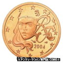 【極美品/品質保証書付】 アンティークコイン コイン 金貨 銀貨 [送料無料] [#753884] France, 2 Euro Cent, 2004, Proof, MS(65-70), Copper Plated Steel