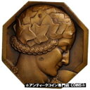  アンティークコイン コイン 金貨 銀貨   France, Mildoc Society, Woman, Business & industry, Medal