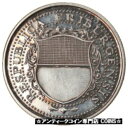 【極美品/品質保証書付】 アンティークコイン コイン 金貨 銀貨 送料無料 6674 Switzerland, Medal, Republica Friburgensis, Helvetia, MS(63), Silver