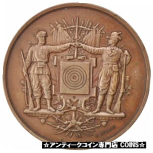 楽天金銀プラチナ　ワールドリソース【極美品/品質保証書付】 アンティークコイン コイン 金貨 銀貨 [送料無料] [#63353] FRANCE, Sports & leisure, French Third Republic, Medal, AU（55-58）