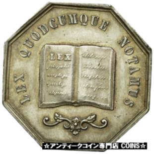  フランス、トークン、サンカンタン区、エーヌヌ県 France, Token, Notaires de l'Arrondissement de Saint-Quentin, Aisne