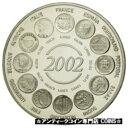  アンティークコイン コイン 金貨 銀貨   France, Medal, Naissance de l'euro fiduciaire, 1er Janvier 2002