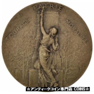 楽天金銀プラチナ　ワールドリソース【極美品/品質保証書付】 アンティークコイン コイン 金貨 銀貨 [送料無料] [#63815] FRANCE, Sports & leisure, French Third Republic, Medal, AU（55-58）