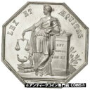  アンティークコイン コイン 金貨 銀貨   France, Notary, Token, AU(55-58), Silver, 34, Lerouge #161, 18.80