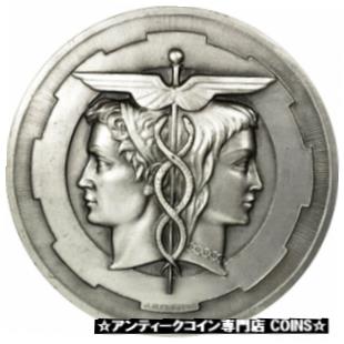  アンティークコイン コイン 金貨 銀貨   France, Medal, Chambre de Commerce et d'Industrie de Rouen, 1968