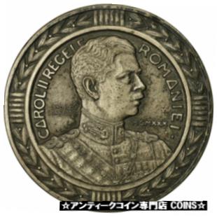 【極美品/品質保証書付】 アンティークコイン コイン 金貨 銀貨 送料無料 713646 Romania, Medal, Carol II, Centenaire de l 039 Infanterie Royale, 1930