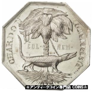  アンティークコイン コイン 金貨 銀貨   France, Instruction and Education, Token, AU(55-58), Silver, 13.39