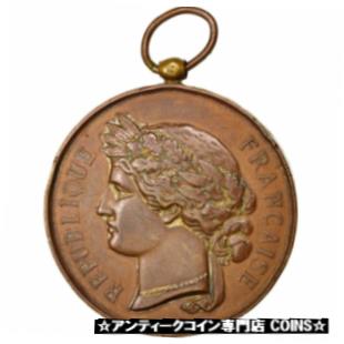 楽天金銀プラチナ　ワールドリソース【極美品/品質保証書付】 アンティークコイン コイン 金貨 銀貨 [送料無料] [#68778] FRANCE, Sports & leisure, French Third Republic, Medal, AU（50-53）