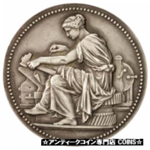  アンティークコイン コイン 金貨 銀貨   FRANCE, Business & industry, French Third Republic, Medal, AU(55-58)