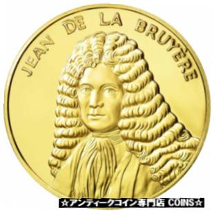 【極美品/品質保証書付】 アンティークコイン コイン 金貨 銀貨 [送料無料] [#465625] France, Medal, Jean de la Bruyere, MS(63), Ve..