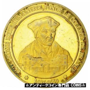  アンティークコイン コイン 金貨 銀貨   France, Medal, L'Histoire de France, Guillaume Bude, AU(50-53)