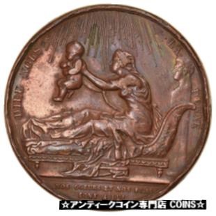 yɔi/iۏ؏tz AeB[NRC RC   [] [#6765] France, Medal, Naissance du Comte de Chambord, 1820, Gayrard, EF(40-45)