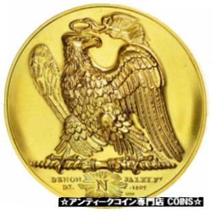 【極美品/品質保証書付】 アンティークコイン コイン 金貨 銀貨 [送料無料] [#555025] France Medal Napoleon Ier Prise de Wilna Denon / Andrieu