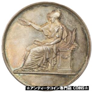  アンティークコイン コイン 金貨 銀貨   France, Medal, Comice Agricole d'Amiens, AU(55-58), Silver