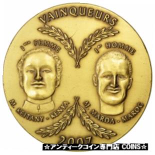 楽天金銀プラチナ　ワールドリソース【極美品/品質保証書付】 アンティークコイン コイン 金貨 銀貨 [送料無料] [#64208] FRANCE, Sports & leisure, French Fifth Republic, Medal, 2007