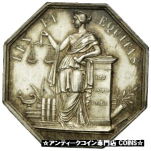  アンティークコイン コイン 金貨 銀貨   France, Token, Notaires de l'Arrondissement de Douai, 1851, Lecomte