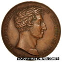  アンティークコイン コイン 金貨 銀貨   FRANCE, Arts & Culture, Louis XVIII, Medal, 1824, EF(40-45), Bronze