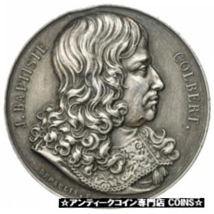  アンティークコイン コイン 金貨 銀貨   France, Medal, Colbert, Chambre de Commerce de Reims, 1969, Depaulis