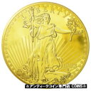  アンティークコイン コイン 金貨 銀貨   France, Medal, Twenty Dollars Liberty, MS(65-70), Copper Gilt