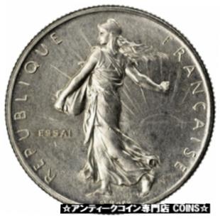 ڶ/ʼݾڽա ƥ    [̵] [#82766] FRANCE, 1/2 Franc, 1965, KM #E112, MS(63), Nickel, Gadoury #429, 4.51