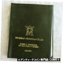 スペイン 1977 年製 1975 年発行 3?? コイン ミント セット - グリーン ウォレットSPAIN 1977 DATED 1975 3 COIN M...