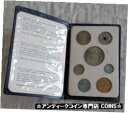 デンマーク 1970 7 コイン未流通ミントセット - ブルーウォレットDENMARK 1970 7 COIN UNCIRCULATED MINT SET - ...
