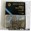 サンマリノ 1976 6 コインボックス入りミントセット - 完成品SAN MARINO 1976 6 COIN BOXED MINT SET - complete