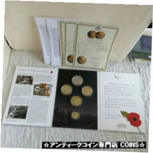 ジブラルタル 2017 すべての戦争を終わらせるための戦争におけるゴールド プルーフ ダブル クラウン 5 コイン セットGIBRALTAR 2017 GOLD PROOF DOUBLE CROWN IN A WAR TO END ALL WARS 5 COIN SET