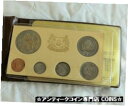 シンガポール 1975 6 コイン未流通セット LUNAR YEAR OF THE RABBIT - 茶色の財布SINGAPORE 1975 6 COIN UN...