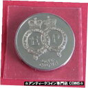 2011 アセンション島生涯奉仕未流通 1 冠2011 ASCENSION ISLAND LIFETIME OF SERVICE UNCIRCULATED ONE CROWN(3)