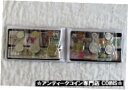 シンガポールとマレーシア 12 コインとスタンプ ツーリスト コレクション - 青い財布SINGAPORE AND MALAYSIA 12 COIN AND S...