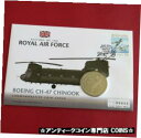 yɔi/iۏ؏tz AeB[NRC RC   [] BOEING CH-47 CHINOOK 2008 GIBRALTAR PROOFLIKE CROWN - royal air force coin cover