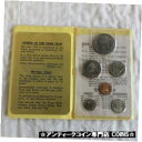 シンガポール 1974 6 コイン未流通ミントセット - 黄色の財布SINGAPORE 1974 6 COIN UNCIRCULATED MINT SET - ...