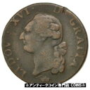 yɔi/iۏ؏tz AeB[NRC RC   [] [#28407] FRANCE, Sol ou sou, Sol, 1791, Toulouse, KM #578.10, VF(20-25), Copper