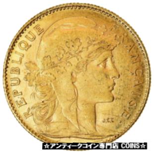  アンティークコイン コイン 金貨 銀貨   Coin, France, Marianne, 10 Francs, 1910, Paris, AU(50-53), Gold, KM:846