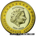 【極美品/品質保証書付】 アンティークコイン コイン 金貨 銀貨 [送料無料] [#732580] Netherlands Antilles, Euro, 2004, MS(63), Bi-Metallic