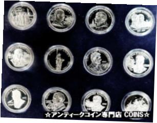 【極美品/品質保証書付】 アンティークコイン コイン 金貨 銀貨 送料無料 1986 SILVER 340 GRAM PROOF 12 STATUE O LIBERTY CENTENNIAL FRANK GASPARRO BOX SET