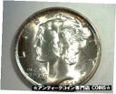 1945-S マーキュリー ダイム ジェム 未流通ジェム UNC。超魅力的なトーニングオリジナル1945-S MERCURY DIME GEM UNCIRCULATED GEM UNC. SUPER ATTRACTIVE TONING ORIGINAL